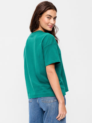 Camiseta Manga Corta de Algodón