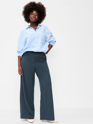 High-Waisted Wide-Leg Trouser.