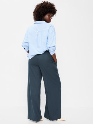 High-Waisted Wide-Leg Trouser.