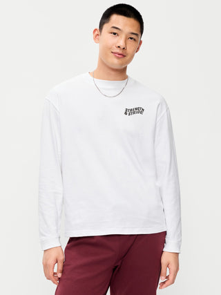 Lived-In Pro Long-Sleeve Graphic T-Shirt.
