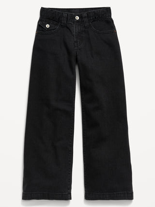 Low-Rise Super Baggy Wide-Leg Jeans for Girls.