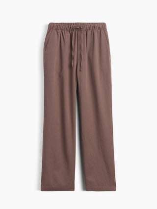 Mid Rise Easy Twill Pants.