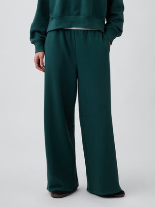 Pantalón Ancho con Cintura Elástica de Algodón