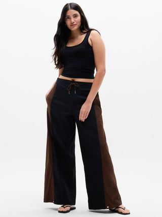 SuperLinen Blend Palazzo Pant.