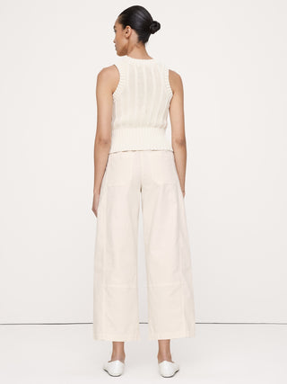 Mid-Rise Relaxed Painter Pull-On Pant.