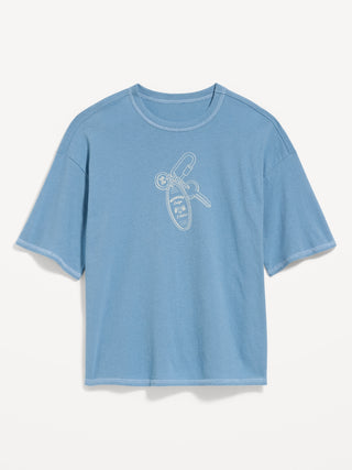 Crew-Neck Graphic T-Shirt.
