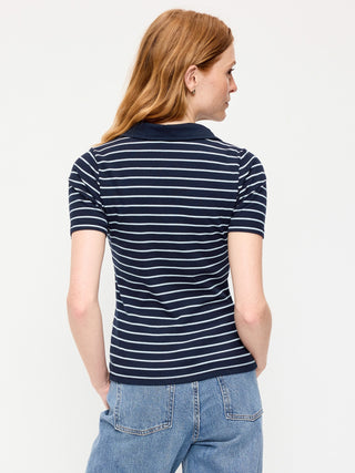 Keyhole Polo Top.