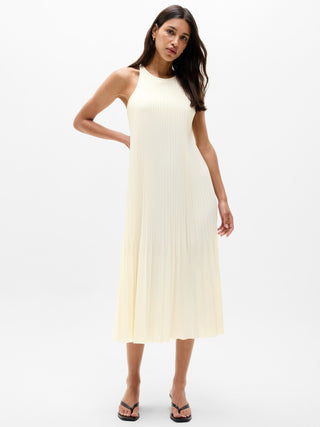 Featherweight Plissé Dress.