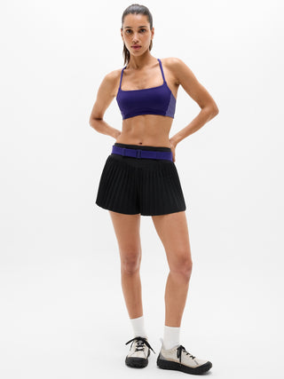Featherweight Plissé Run Short.