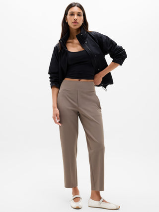 High-Waisted Pants with Pockets