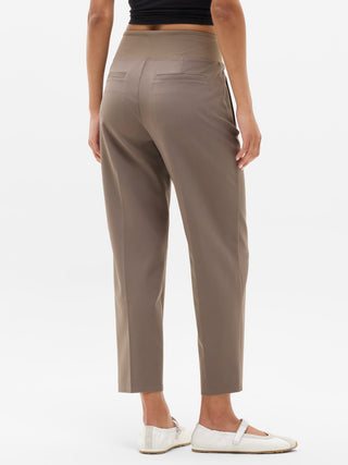 High-Waisted Pants with Pockets