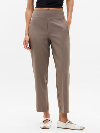 High-Waisted Pants with Pockets
