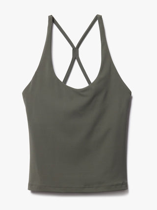 Transcend Crossback Built-In Bra Tank.