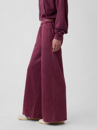 Pantalón Ancho con Cintura Elástica de Algodón