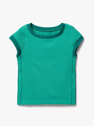 Athleta Girl Rise Above Rib Finish Line Tee.