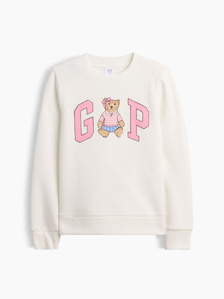 Sudadera Con Estampado Gráfico Y Cuello Redondo Para Niños.