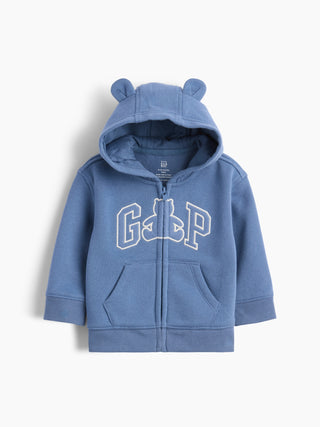 Baby VintageSoft Brannan Bear Gap Logo Zip Hoodie.