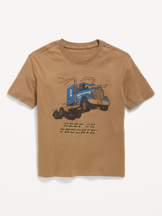 Short-Sleeve Graphic T-Shirt for Boys.