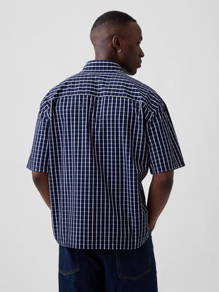 Poplin Shirt in Boxy Fit.