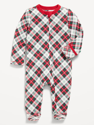 Pijama de una pieza con pies y cierre de dos vías SoftMode Sleep & Play para bebé.