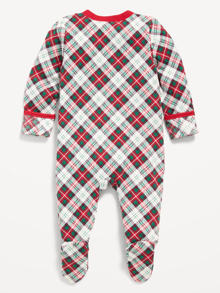 Pijama de una pieza con pies y cierre de dos vías SoftMode Sleep & Play para bebé.