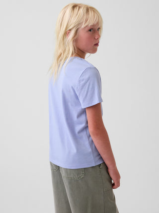 Camiseta Manga Corta de Algodón, Niña