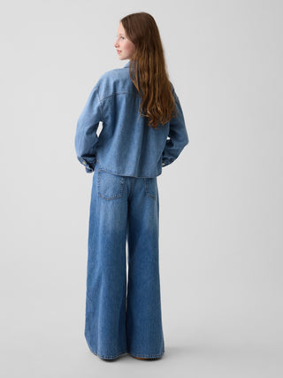 Kids Low Rise Baggy Jeans.
