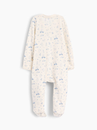 Baby First Favorites Organic Cotton Footed One-Piece.