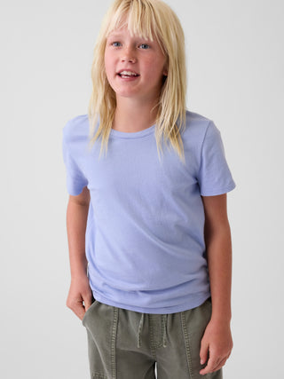 Camiseta Manga Corta de Algodón, Niña