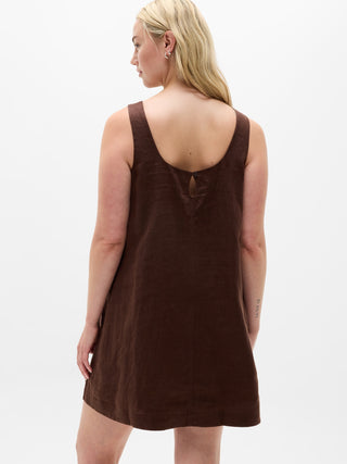 Linen Strappy Dress