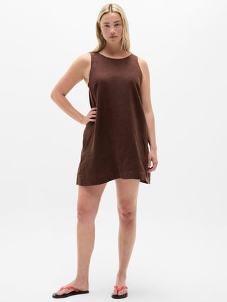 Linen Strappy Dress
