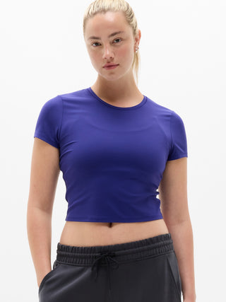Transcend Camiseta Manga Corta con Detalle Espalda
