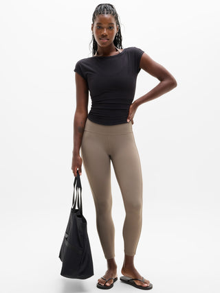 Salutation Pintuck High Rise 7/8 Legging.
