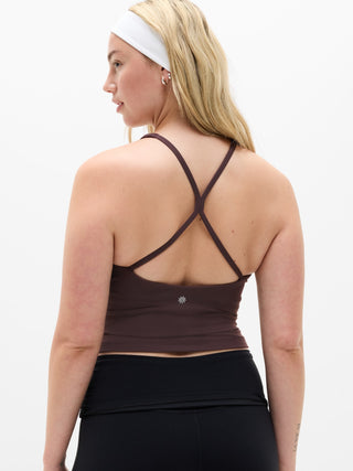 Transcend Crossback Built-In Bra Tank.