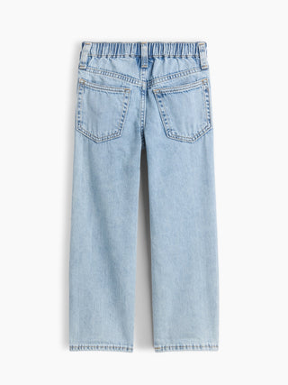Vaqueros Rectos Originales Con Osito Brannan De BabyGap.