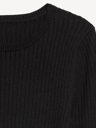 SoSoft Lite Crew-Neck Long-Sleeve Ribbed Top.