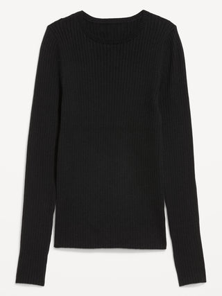 SoSoft Lite Crew-Neck Long-Sleeve Ribbed Top.