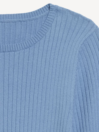 SoSoft Lite Crew-Neck Long-Sleeve Ribbed Top.