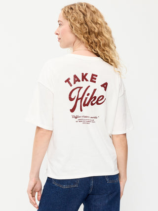 Crew-Neck Graphic T-Shirt.
