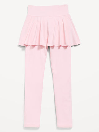 Legging con Enagua Cintura Elástica de Algodón, Niña