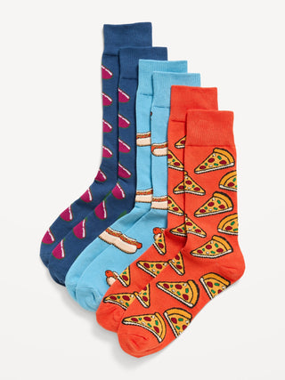 Paquete de 3 pares de calcetines novedosos de hombre.
