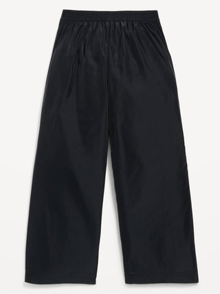 High-Waisted Track Pants for Girls.