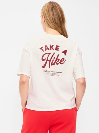 Crew-Neck Graphic T-Shirt.