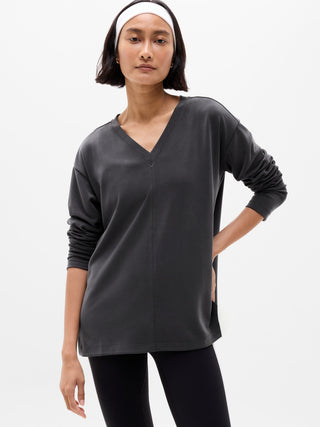 Seasoft V-Neck Sweatshirt.