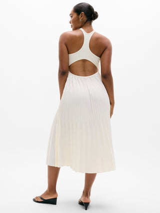 Featherweight Plissé Dress.