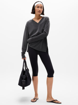 Seasoft V-Neck Sweatshirt.