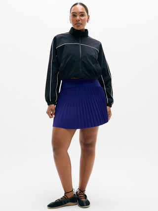 Featherweight Plissé Skort.