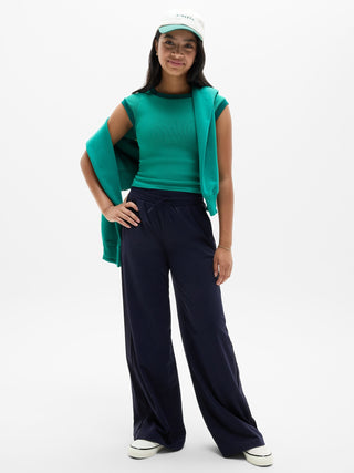 Athleta Girl Pleat Perfect Mesh Pant.