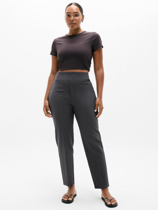 High-Waisted Pants with Pockets