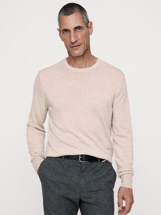 Merino Crew-Neck Sweater.